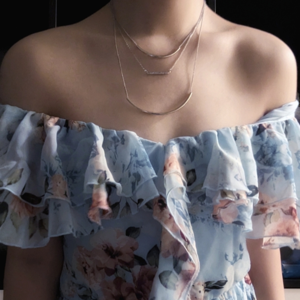 Water Rose Ruffle Dress - Picture 5 of 5